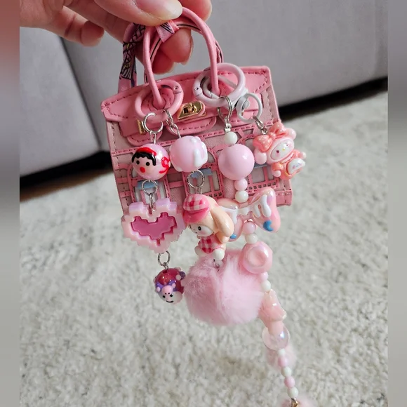 SOLD!! Mini Birkin Bag Charm - Picture 6 of 7